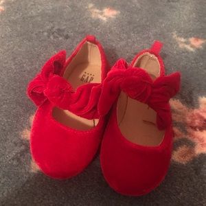 Velvet Ballet Flats